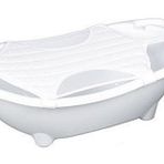 Flipper Baby Shower Bebek Banyo Küveti - Lüks Küvet Filesi Hediyeli (beyaz)