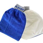 Flipper FLIP-MITT 2'si 1 arada Çift Taraflı Havlu Bezi ve Mikrofiber Çok Amaçlı Temizlik Eldiveni - 2'li Paket