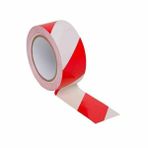 Fliqa KD2447 50mmX30m Kırmızı Beyaz Yer İşaretleme Bandı