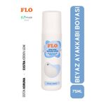 Flo Spor Deri Ve Kumaş Beyaz Ayakkabı Boyası Bakımı 75 Ml