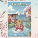 Flo the Capybara's in Japan: A Coloring Book