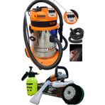 Flora 3 Motorlu Islak Kuru Süpürge Makinası ve Koltuk Yıkama Koltuk Fırçalama Makinası