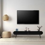 Flora Dia Tv Ünitesi | Dekoratif Tv Ünitesi | Tv Sehpası | Tv Konsolu | Beyaz Siyah