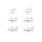 Flora Elektromarket 6 Watt Sıva Altı Slim Kasa Panel Led Spot Sarı Işık