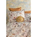 Florantin 210 Tc (83 Tel) Dijital Pamuk Saten Nevresim Takımı Tek Kişilik - Bej - 160 x 220 cm