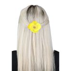 Floray Design El Yapımı Sarı Gelincik Çiçek Toka