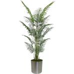 Florayapaycicekcom Yapay Areka 3 Gövdeli 180 Cm Metal Saksı