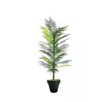 Florayapaycicekcom Yapay Areka Palmiyesi Ağaç 150Cm Plastik Saksı
