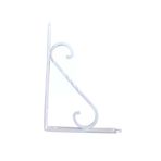 Flore Ferforje Beyaz Raf Altı Ayak 155X230 No:3