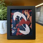FlorenziArt Handmade Solid Oak Picture Frame | Natural & Black | Multiple Sizes | Minimalist Wall & Table Decor (Siyah, 13x18)