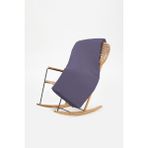 Floretta Blanco Çift Kişilik Yatak Örtüsü 230X250 - 230 x 250 cm - Koyu Mürdüm