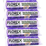 Florex 65 x 70 cm 10x5 Rulo Büzgülü Lavanta Kokulu Çöp Poşeti