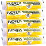 Florex Avantaj Seri Limon Kokulu Büzgülü Büyük Boy Çöp Poşeti X 5 Rulo - 65 x 70 cm