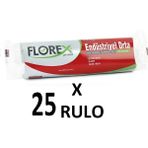 Florex Endüstriyel Orta Boy ( 55X60 cm ) Mavi Çöp Poşeti 25 Rulo 20*25=500 Adet - 55 x 60 cm