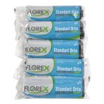 Florex Floppy Paket Büzgülü Çöp Torbası 55 x 60 cm 24 Paket