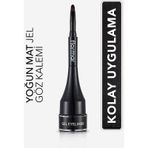 Flormar 001 Gel Black Gün Boyu Kalıcı Profesyonel Jel Eyeliner