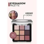 Flormar 001 Kompakt 9'lu Göz Farı Paleti