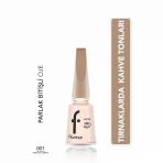 Flormar 001 Vanilla Cream Kahve Tonlu Oje