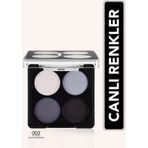 Flormar 002 Color Palette Eyeshadow Sedefli Ve Mat Bitişlere Sahip 5'li Göz Farı