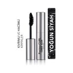 Flormar 002 Karbon Siyah Kıvırıcı ve Dolgunlaştırıcı Oval Fırçalı Precious Curl Maskara