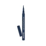 Flormar 003 Dark Blue Midnight Matte Keçe Uçlu Mat Likit Göz Kalemi