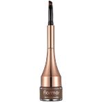 Flormar 004 Dark Brown Kaş Pomadı