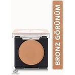 Flormar 007 Matte Mocha Yoğun Pigmentli Işıltılı Bronzer - Bronzing Powder Özellikli - Metalik