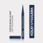 Flormar 03 Dark Blue Midnight Matte Eyeliner