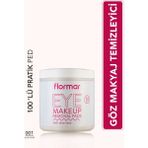 Flormar 100 Adet Göz Makyaj Temizleyici Ped Aloe Vera Özellikli Pratik Ürün