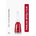 Flormar 321 Red Flag Nail Enamel Uzun Süre Kalıcı Besleyici Oje
