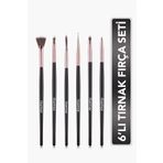 Flormar 6 Parça Nail Art Tırnak Fırçası Seti - Nail Art Brush Set - 022 - 8690604597871