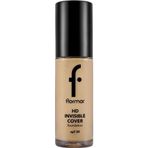 Flormar 80 Sft Beige Invisible Cover Hafif Yapılı Yarı Parlak Bitişli Spf30 30 gr Fondöten