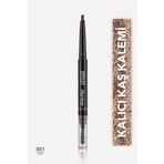 Flormar Açılı Kaş Kalemi Ve Kaş Fırçası (bej) - Angled Brow Pencil - 001 Beige - 8690604572038