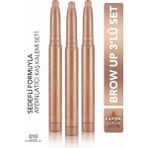 Flormar Aydınlatıcı Kaş Kalemi Brow Up 3'lü Set- Champagne