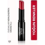 Flormar Creamy Stylo Yarı Parlak Bitişli Kremsi Ruj (08 Red) 8682536013680