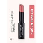 Flormar Creamy Stylo Yüksek Pigmentli & Yarı Parlak Bitişli 3 gr 007 Pinky Kremsi Ruj