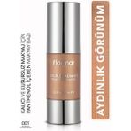 Flormar Double Radiance 001 Champagne Işıltılı Makyaj Bazı Uzun Süre Kalıcı Etki ile Aydınlık Görünüm