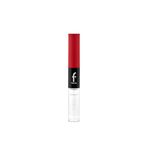 Flormar Duoglam Yüksek Pigmentli Kremsi Likit Ruj & Ultra Kalıcı Dudak Parlatıcısı 007 Red Laugh