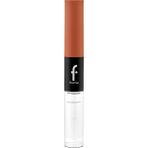Flormar Duoglam Yüksek Pigmentli Kremsi Likit Ruj & Ultra Kalıcı Dudak Parlatıcısı - KAHVERENGİ