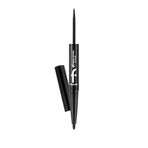 Flormar Extreme Tattoo Duo 2'si 1 Arada Keçe Uçlu Eyeliner & Jel Göz Kalemi 001 Black