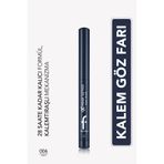 Flormar Extreme Tattoo Işıltılı Asansörlü Kalemtıraşlı Jel Göz Kalemi & Far Stick - 006 Navy