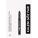 Flormar Extreme Tattoo Mat & Işıltılı Asansörlü Kalemtıraşlı Jel Göz Kalemi & Far Stick 8682536118965 001onyx