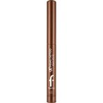 Flormar Extreme Tattoo Mat & Işıltılı Asansörlü Kalemtıraşlı Jel Göz Kalemi & Far Stick - KAHVERENGİ