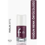 Flormar Flormar-Yüksek Pigmentli ve Uzun Süre Kalıcı Full Color Parlak Oje (FC73 Koyu Mor) 8690604593231 - 00