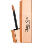 Flormar Glam Kiss Yüksek Pigmentli & Nemlendirici Cam Dudak Görünümlü Parlak Bitişli Ruj - 004 Cocoa Whisper - KAHVERENGİ