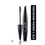 Flormar Hacim Veren 3 Etki 1 Arada Maskara (Siyah) - Spider Lash Mascara - 003 - 8690604110667