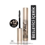 Flormar Hacim Veren Besleyici Maskara (SİYAH) - Carefull Volume - 000 Black - 8682536084093