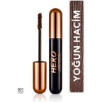 Flormar Hero Volume & Curl Yoğun Hacim Veren Nemlendirici Etkili Kahverengi Maskara - 001 Brown