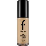 Flormar Invisible Cover HD Fondöten Hafif Yapılı Yarı Parlak Bitişli SPF30 30 ml