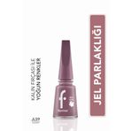 Flormar Jel Görünümlü Parlak Oje (PEMBE) - Jelly Look Nail Enamel - Jl59 Country - 8690604612796